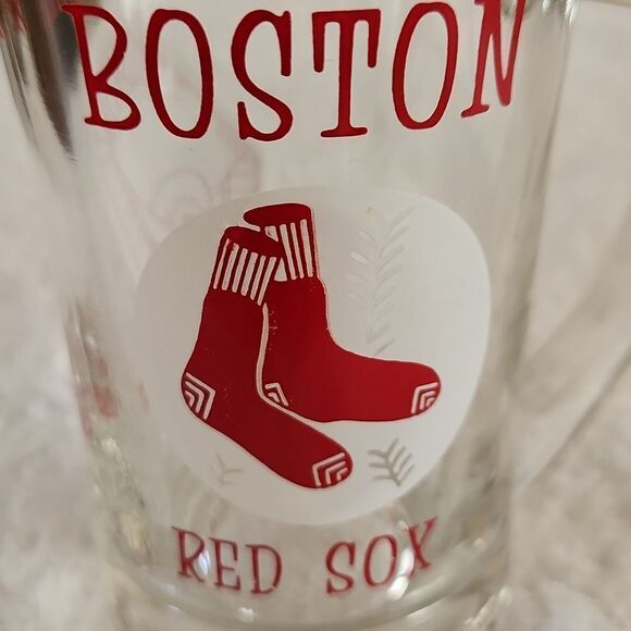 Boston Red Sox Fenway Park American League vintage beer mug stein glass - Picture 2 of 7